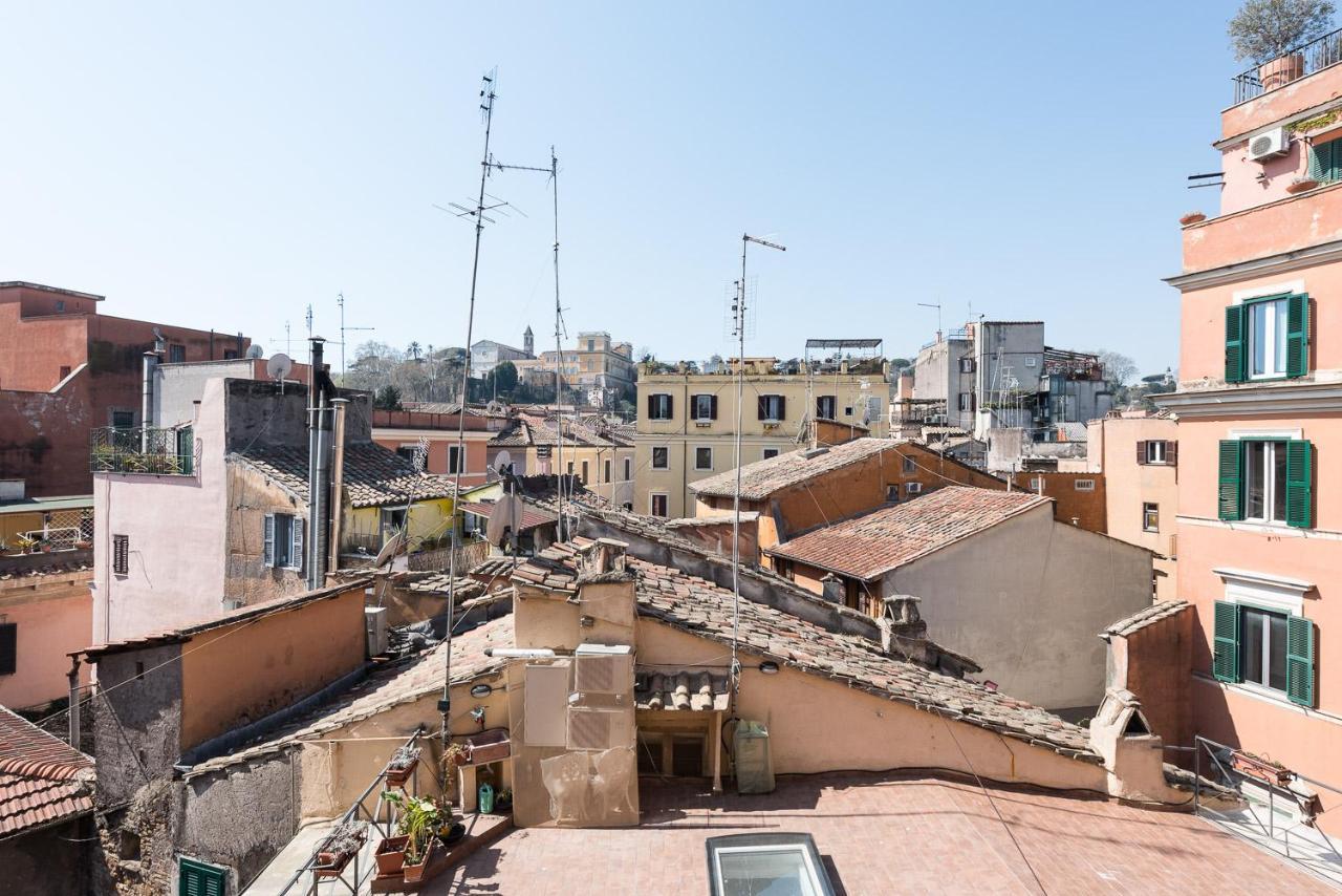 Idyllia Lighty Flat With Views In Trastevere Rzym Zewnętrze zdjęcie